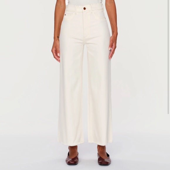 DL1961 Hepburn High Rise Wide Leg Jeans 25 - Picture 1 of 6